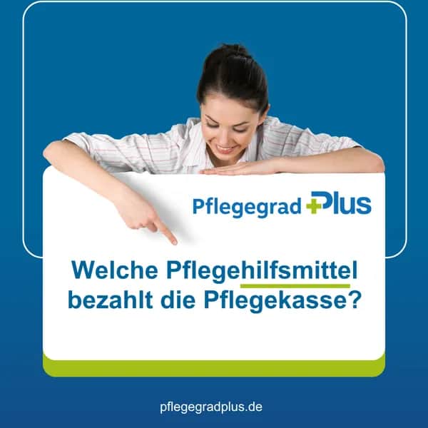 Übersicht über Pflegehilfsmittel, die von der Pflegekasse bezahlt werden – Box mit Handschuhen, Desinfektion und Masken auf Tisch bei häuslicher Pflege