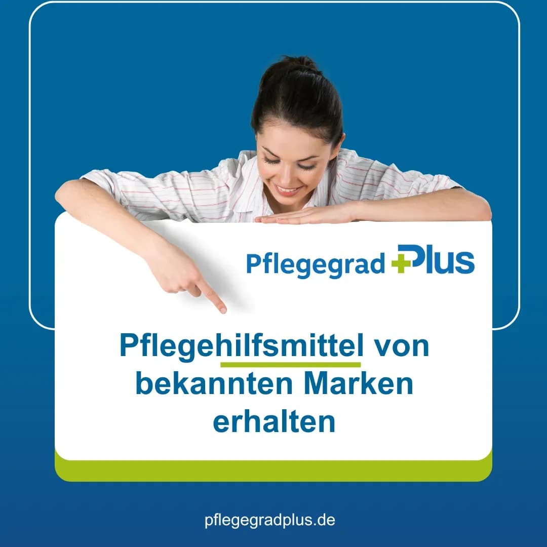 Pflegehilfsmittelbox mit Markenprodukten wie Handschuhen von Abena, Desinfektionsmitteln von Schülke und Masken von 3M – kostenlos bei Pflegegrad 1 erhältlich